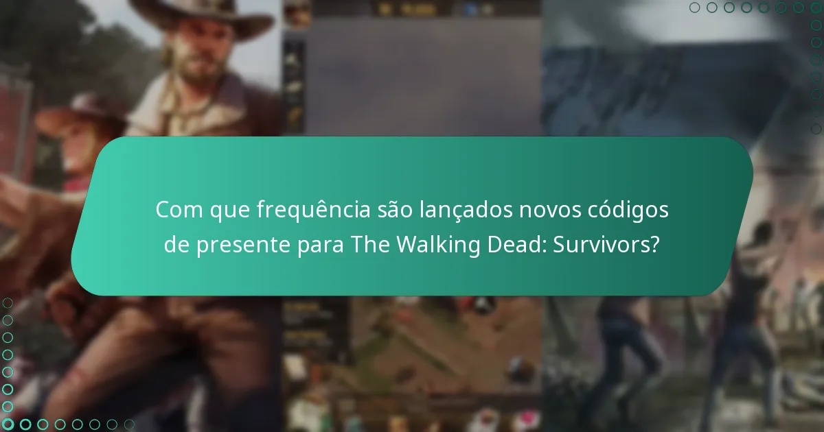 Como resgatar códigos de presente em The Walking Dead: Survivors?